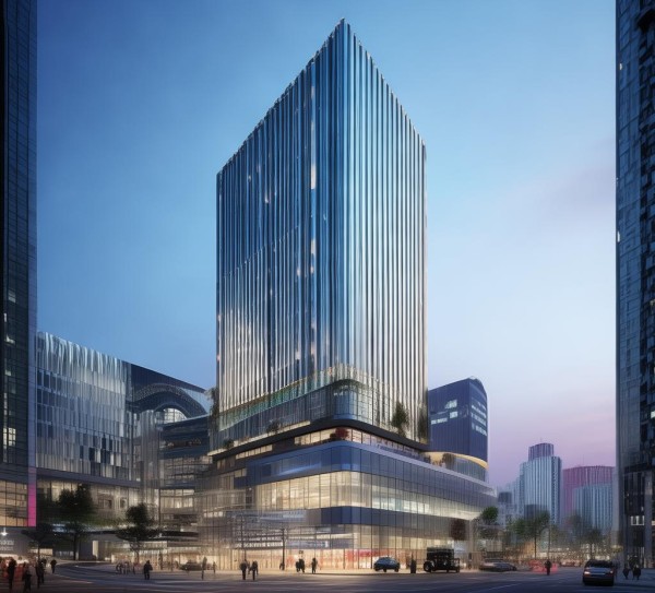修水宁红国际商贸城C1栋，城市经济活力的体现