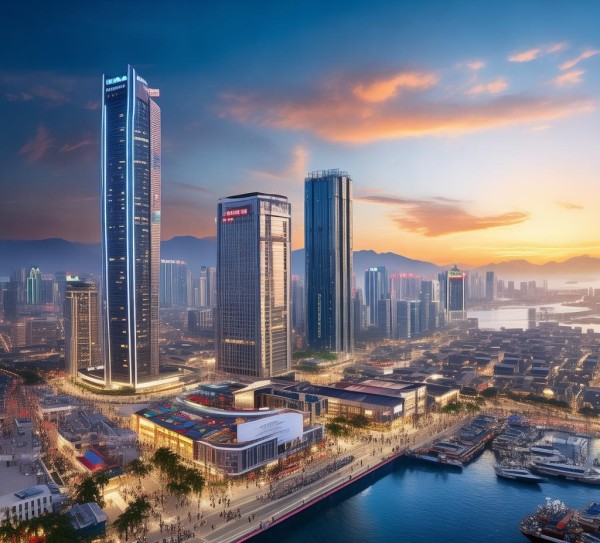 港海国际商贸城，构建区域经济新引擎